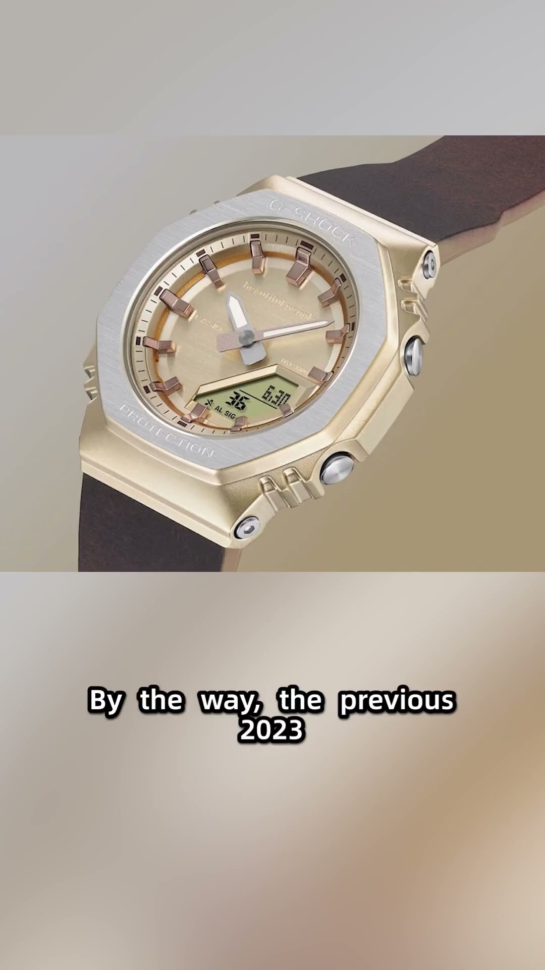 Casio G-Shock & Beautiful People Collaboration | GM-S2110BP-5A