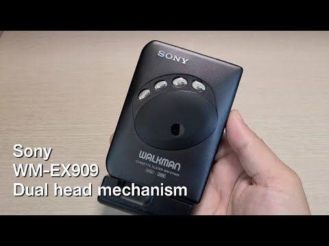 Sony WM-EX909 Dual Head Mechanism Cassette Walkman - YouTube