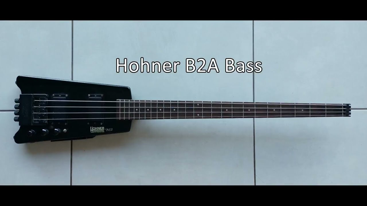 Hohner B2A headless Bass - YouTube