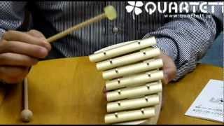 アウリスグロッケン ペンタトニック7音 素敵な鉄琴の説明 - YouTube
