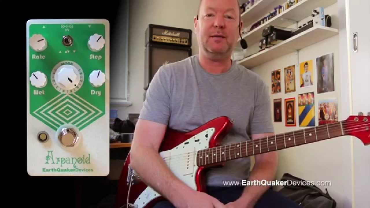 EarthQuaker Devices: Arpanoid Polyphonic Pitch Arpeggiator - YouTube