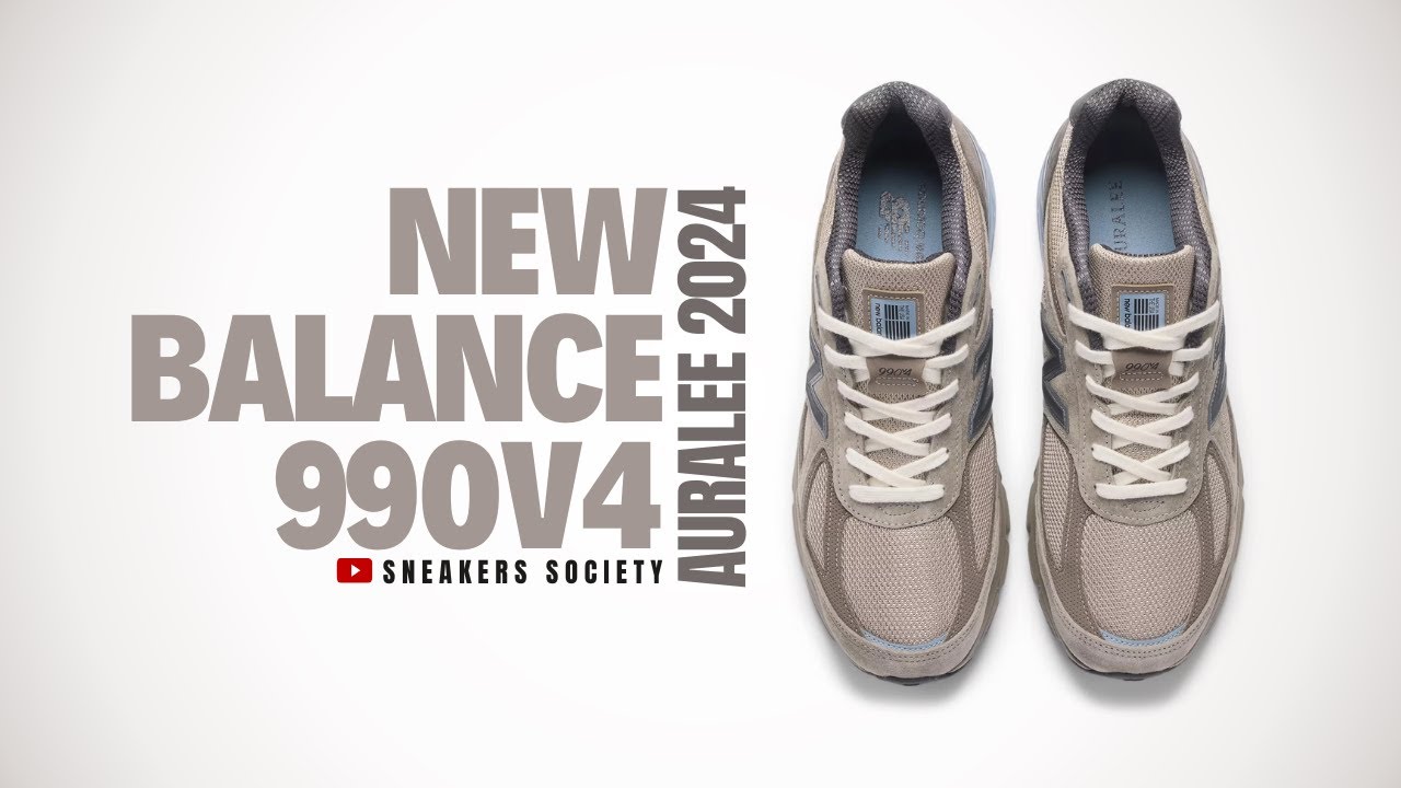 TAUPE 2024 AURALEE x New Balance 990v4 | DETAILED LOOK + PRICE