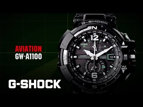 CASIO G-SHOCK GW-A1100 product video - YouTube