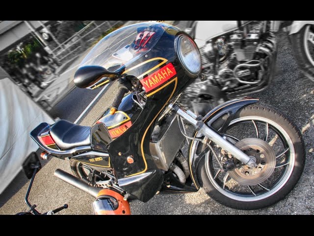 初期型 YAMAHA RZ250 | ロケットカウル＆集合チャンバー - YouTube