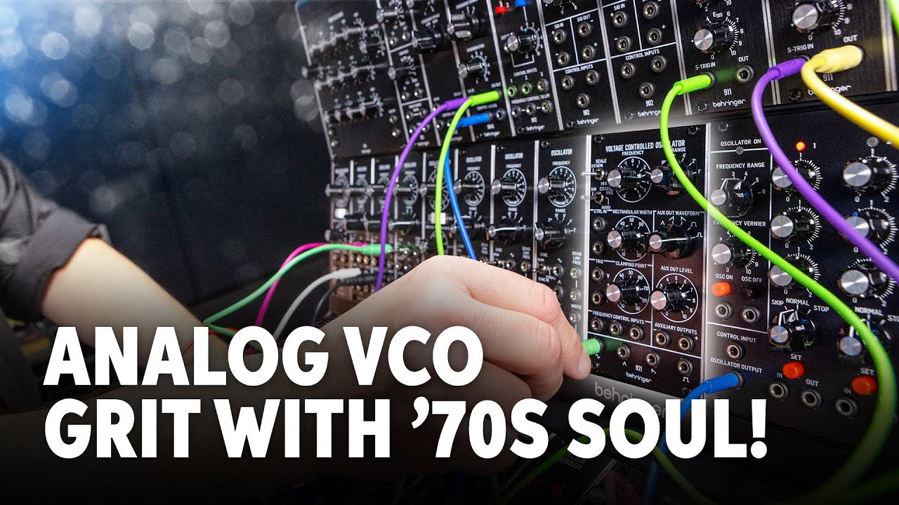 Behringer 921 Voltage Controlled Oscillator Eurorack Module