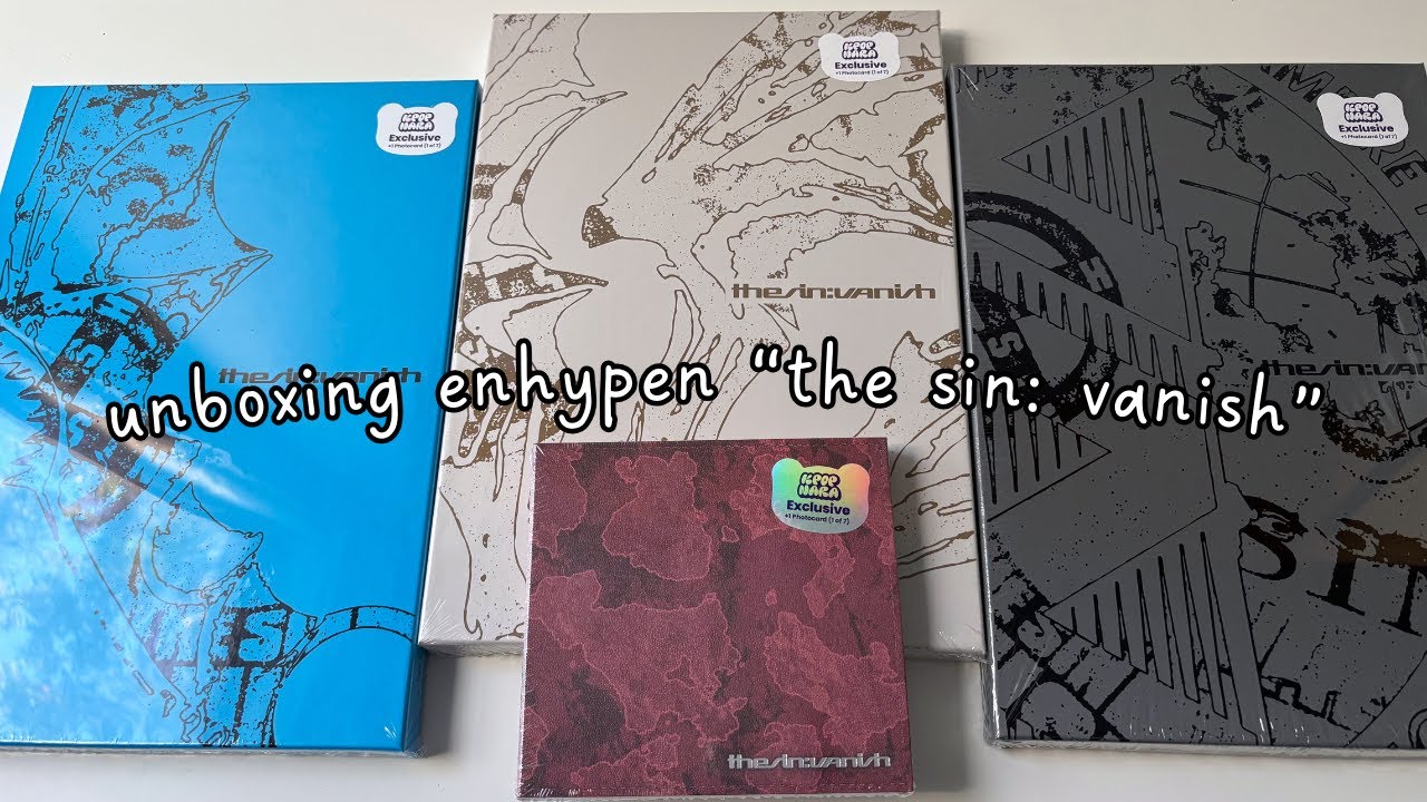 unboxing enhypen 