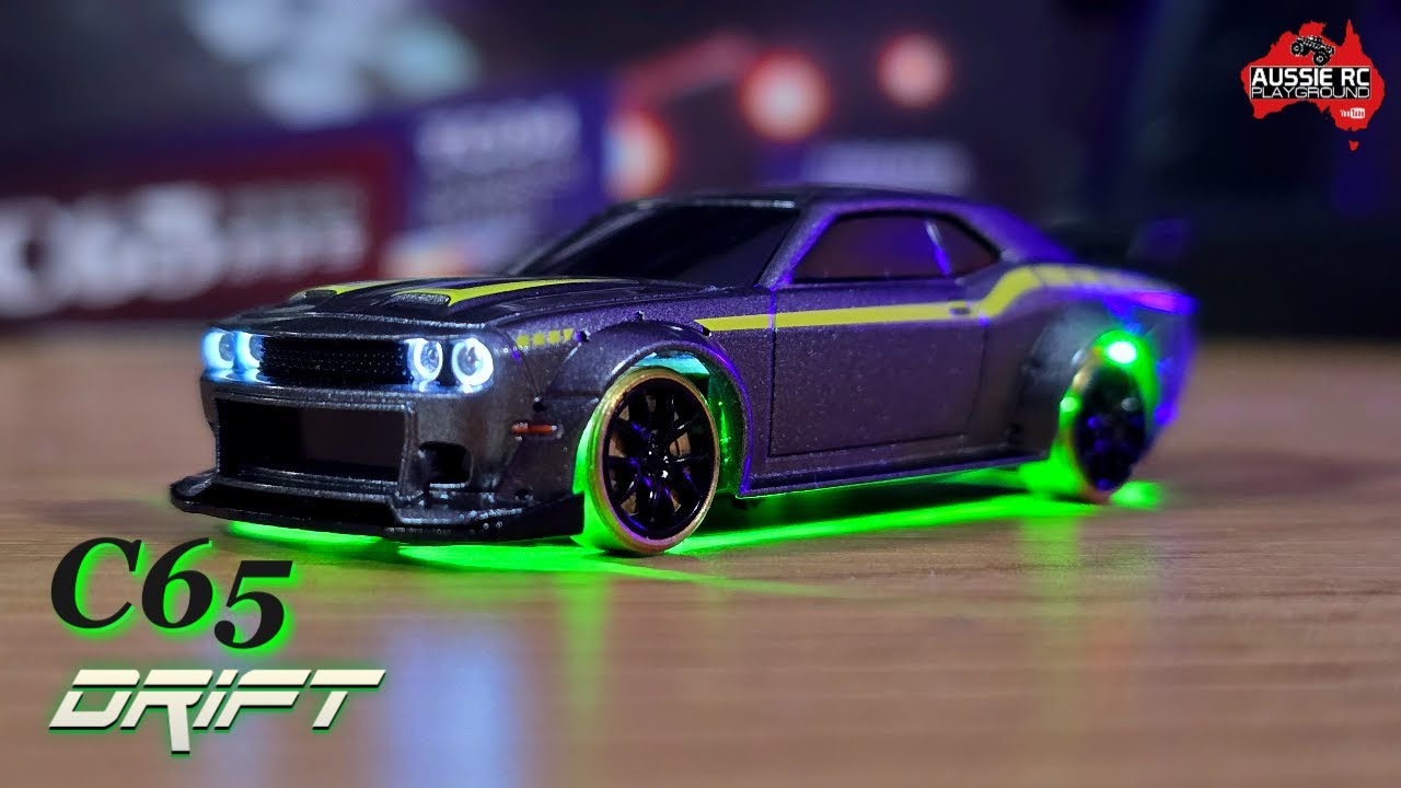 TURBO RACING】1/76 C65 Silver Gray Drift Car - YouTube