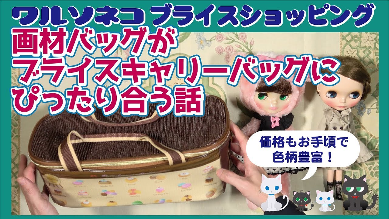 291 ネオブライスのキャリーバッグとしてジャストフィット!今どきの