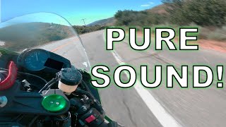 14 MINUTES OF FUN ON MY ZX-6R (PURE SOUND!🔥) - YouTube