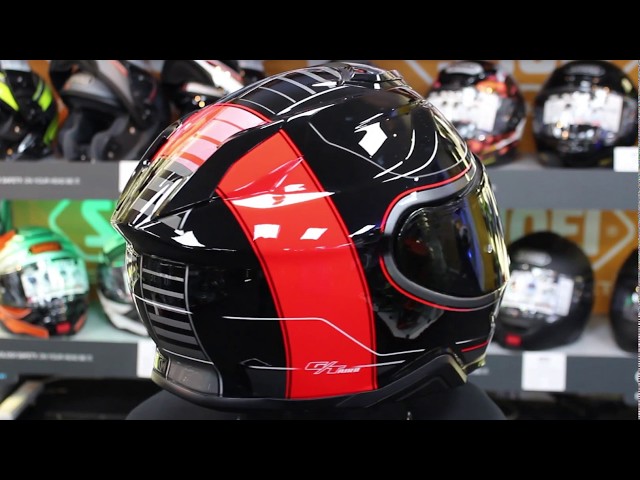 Shoei GT Air 2 Crossbar TC1 Helmet - YouTube