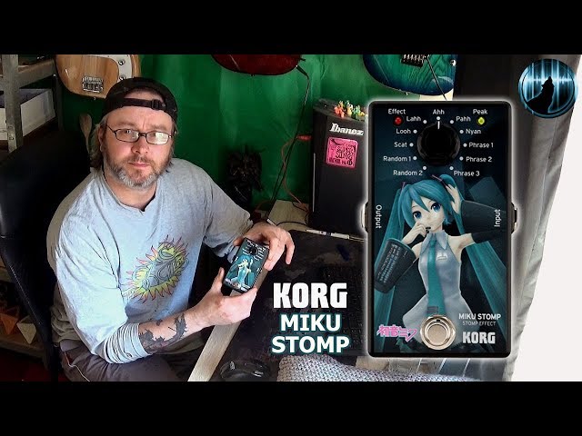 Korg Miku Stomp Guitar Pedal Review & Demo - YouTube