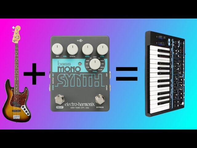 Turn Your Bass Into A Synth | Bass Mono Synth | Electro-Harmonix