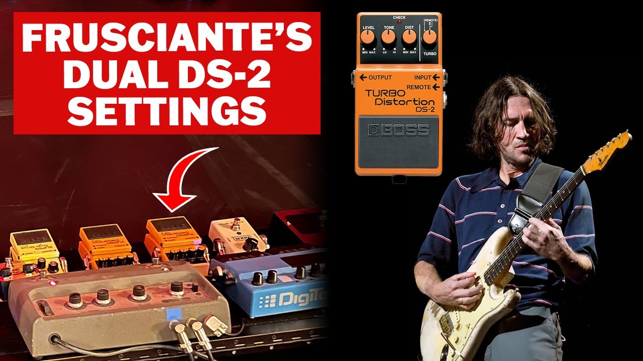 BOSS DS-2 日本製ヴィンテージ フルシアンテ レッチリ BOSS DS-2 日本