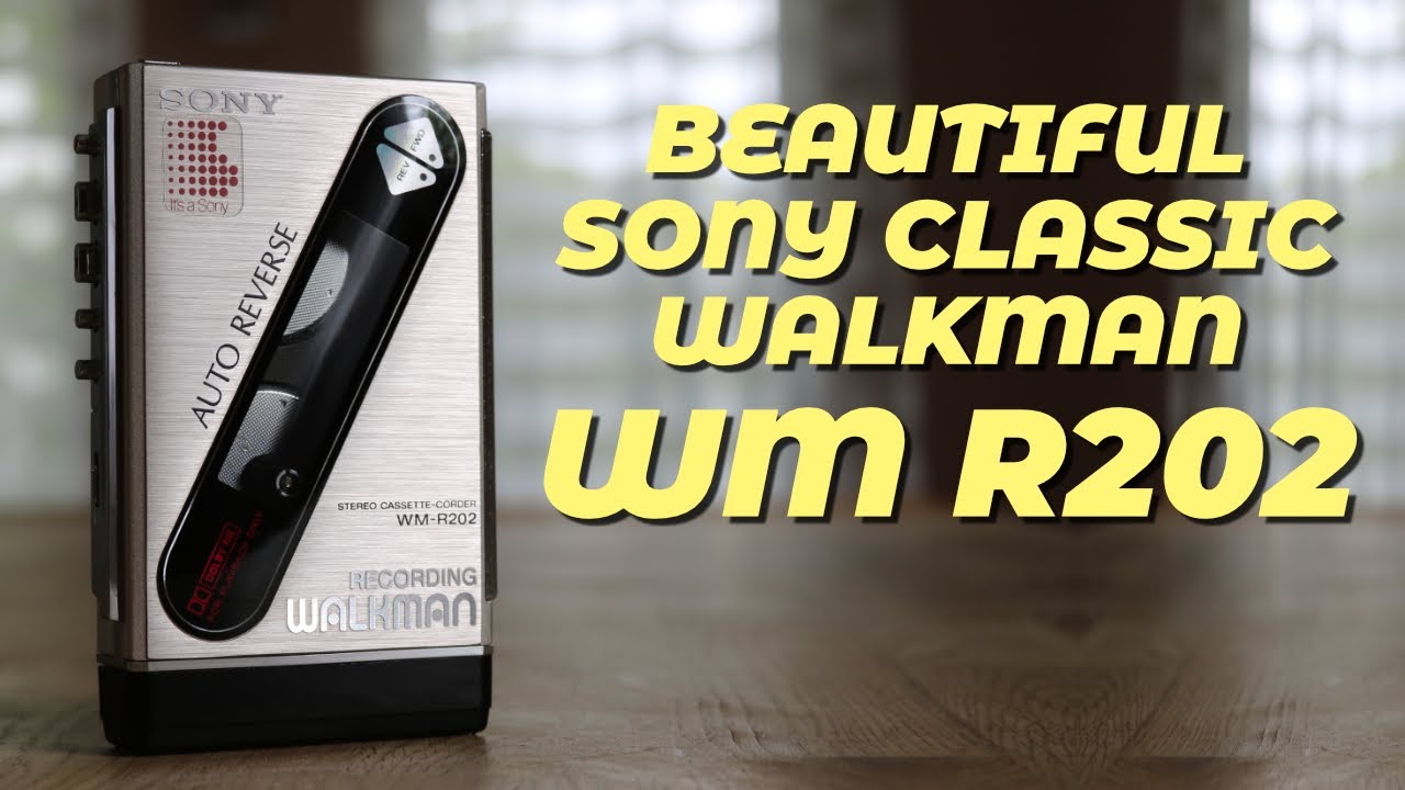 Sony Recording Walkman WM R202 - Rare Collectors Item - YouTube