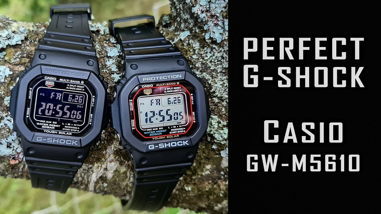 Perfect G-Shock. Casio GW-M5610 watch review. #270 #gedmislaguna