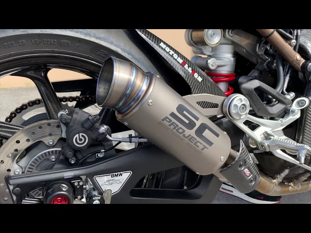 2020 S1000RR SC Project GP70-R Full Titanium System Sound