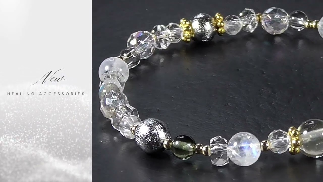 3種隕石】リビアングラス×モルダバイト＊覚醒の天然石ミックス