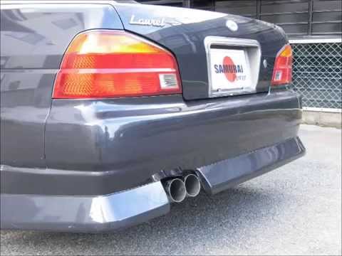 C35ﾛｰﾚﾙ2.5ﾀｰﾎﾞ W出しｵｰﾙｽﾃﾝﾏﾌﾗｰ SAMURAI・POWER - YouTube