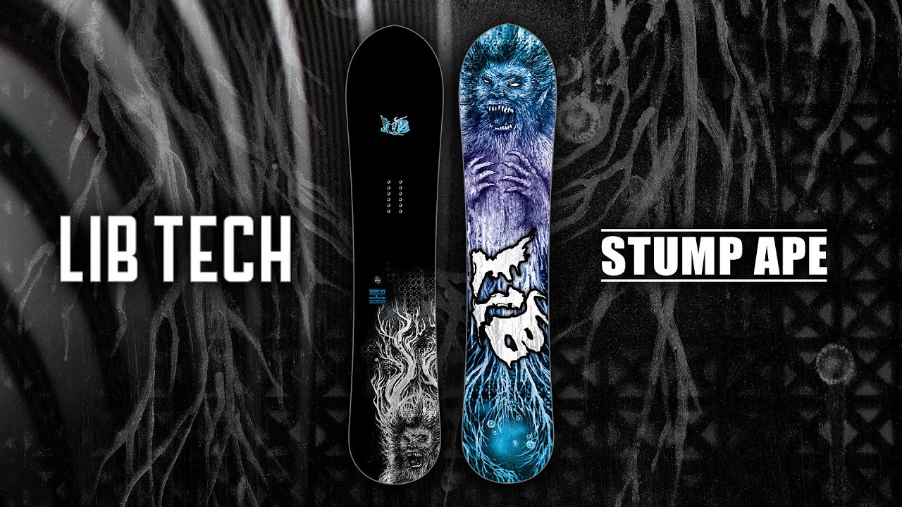 STUMP APE | 2020 - 2021 LIB TECH SNOWBOARD - YouTube