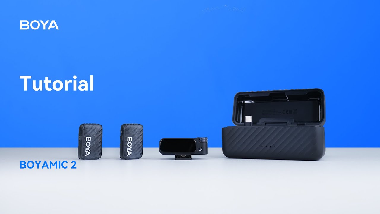 BOYAMIC2 - BOYA - AI搭載 プロ仕様 2.4GHzワイヤレスマイク- 株式会社