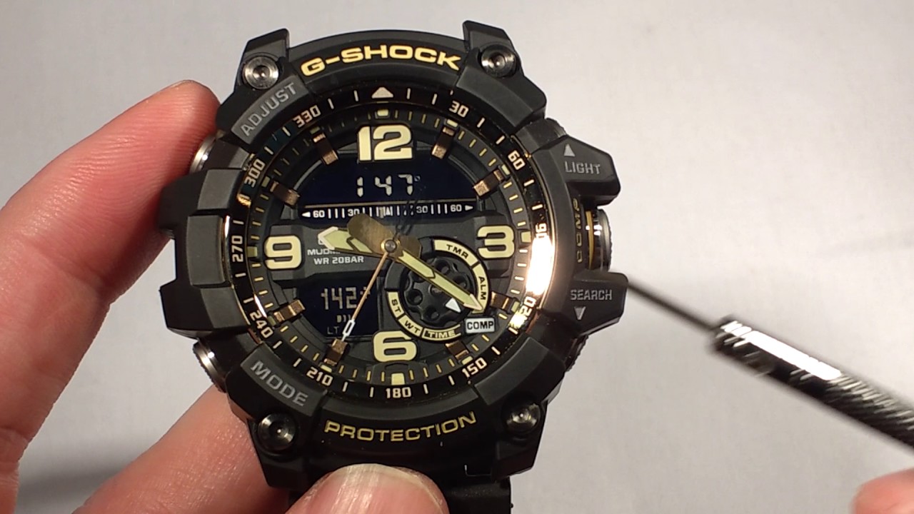 Casio G-Shock GG1000 Mudmaster Hands On Function Demo, Not