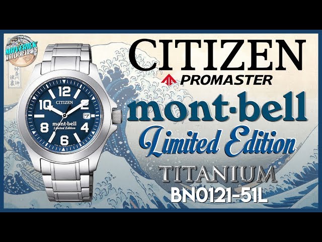 Perfection! | Citizen Promaster Mont Bell Collab 200m Titanium