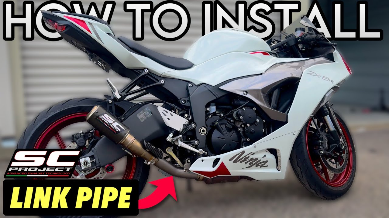 How to Install the SC Project Central Link Pipe on the 2025 ZX-6R