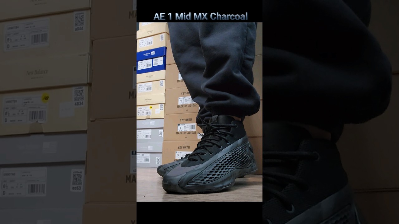 Adidas AE 1 Mid MX Charcoal 'Ascent Pack' & On Feet - YouTube
