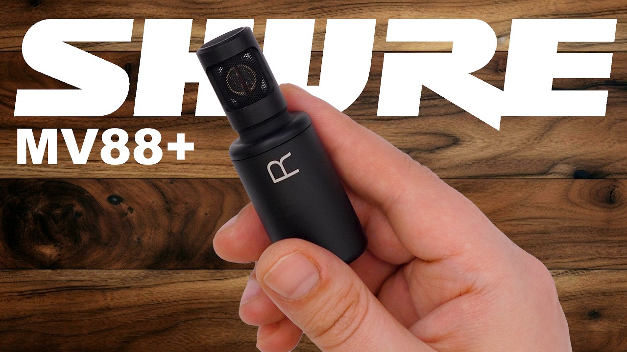 This Tiny Mic Is Incredible (Shure MV88+) - YouTube