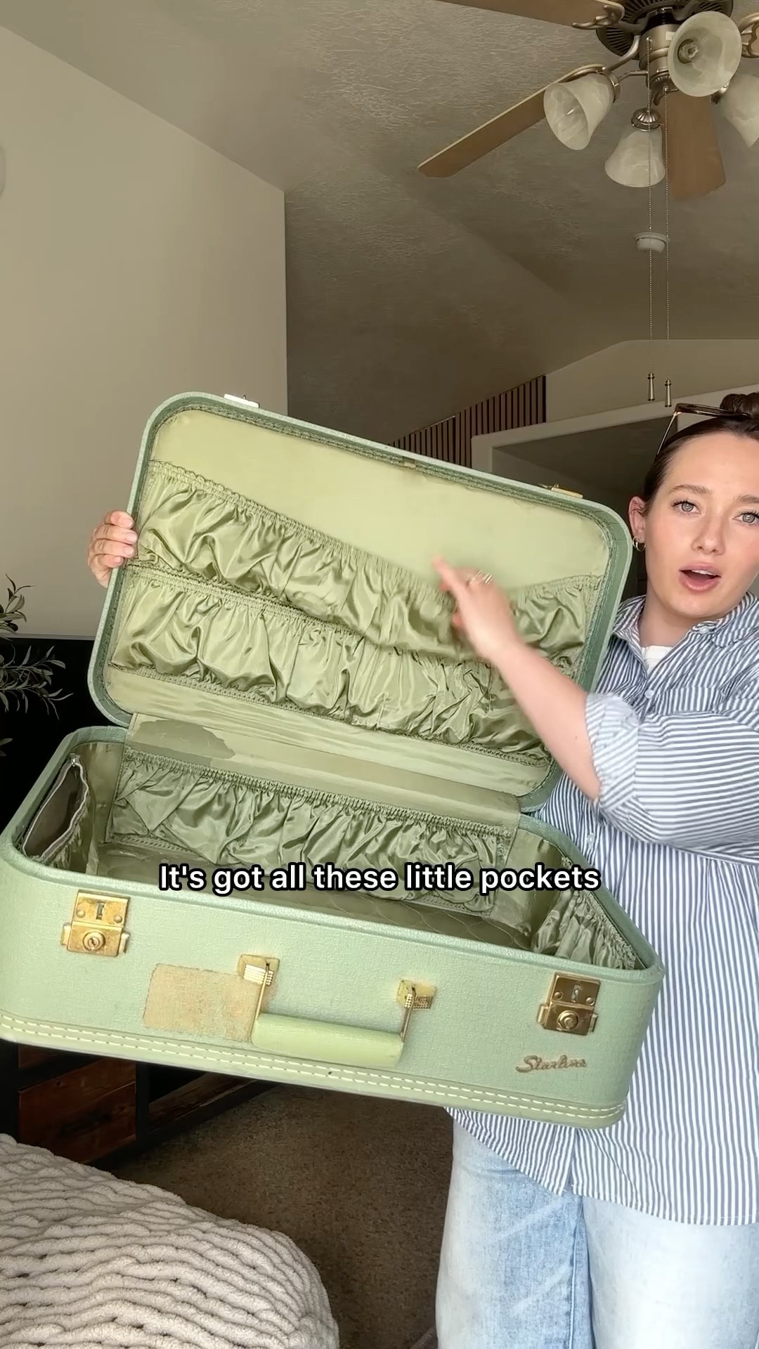 BABY KEEPSAKE BOX: Affordable vintage keepsake box idea #keepsake