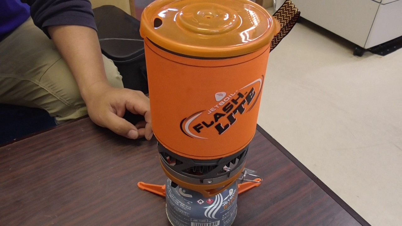 モンベル、ジェットボイル・フラッシュライト（携帯用カセット