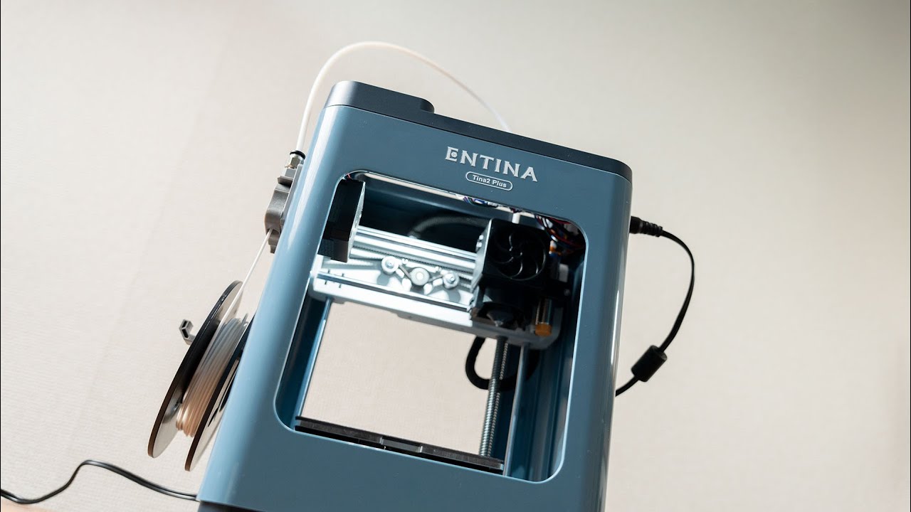 The first 3D printer in my house, Entina TINA2 PLUS, has arrived