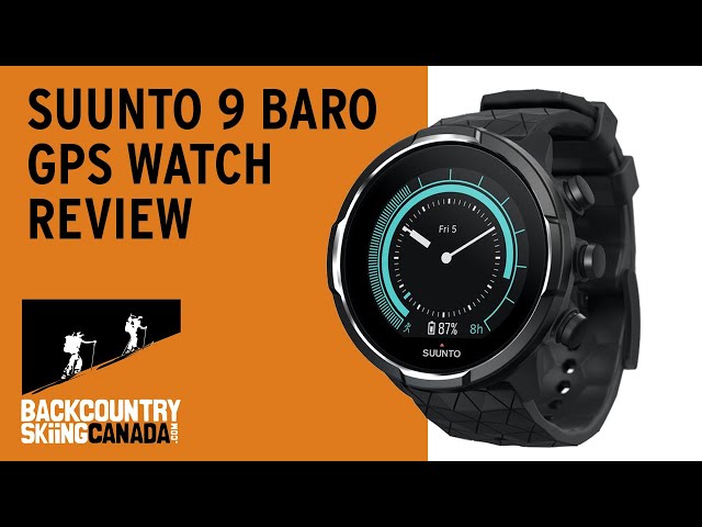 SUUNTO 9 BARO Black - YouTube