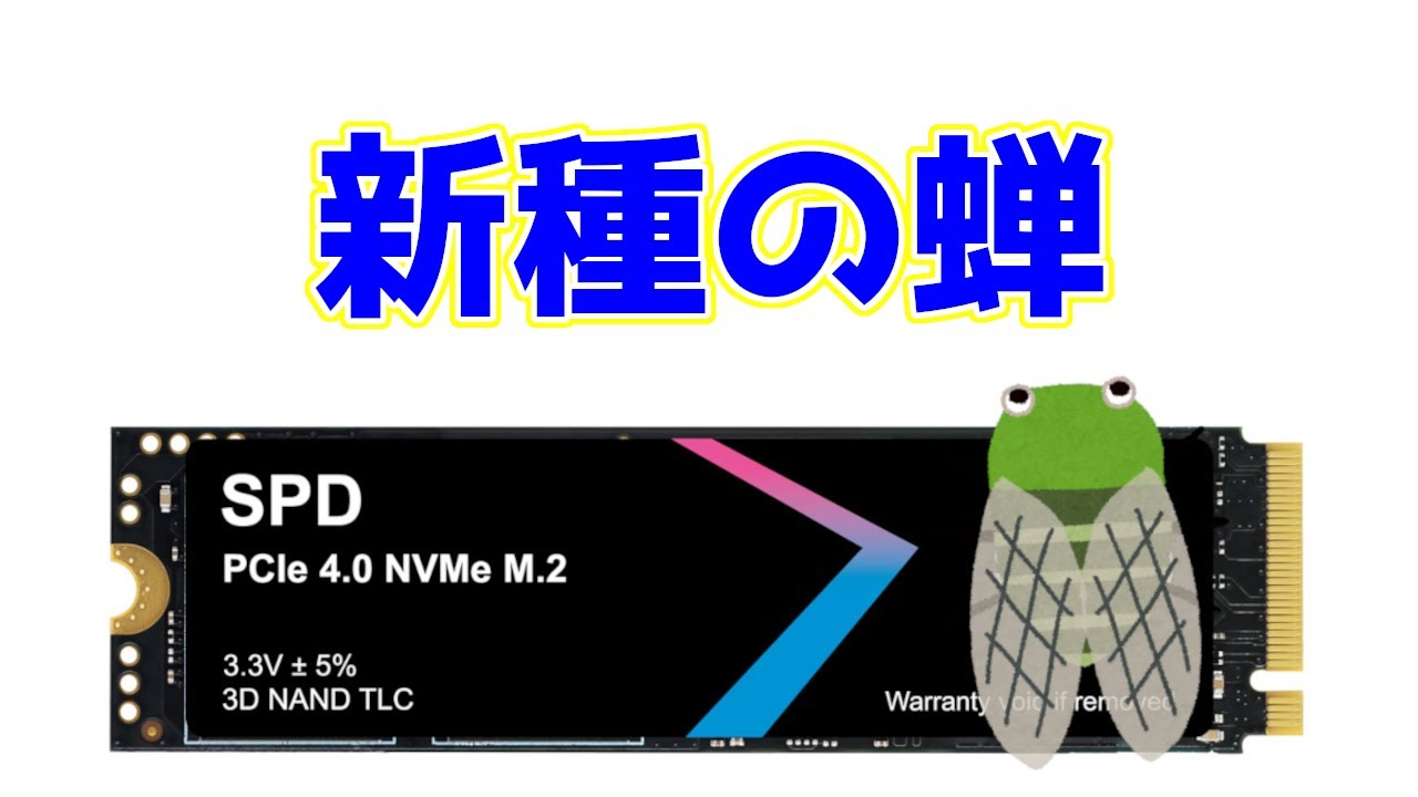 SSD] A new species of cicada discovered!? The results of testing a