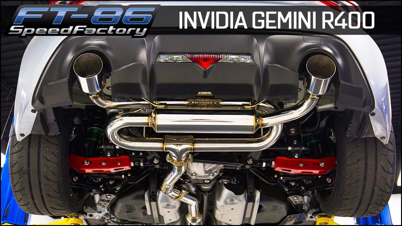 FT86SpeedFactory - Invidia Gemini R400 - YouTube