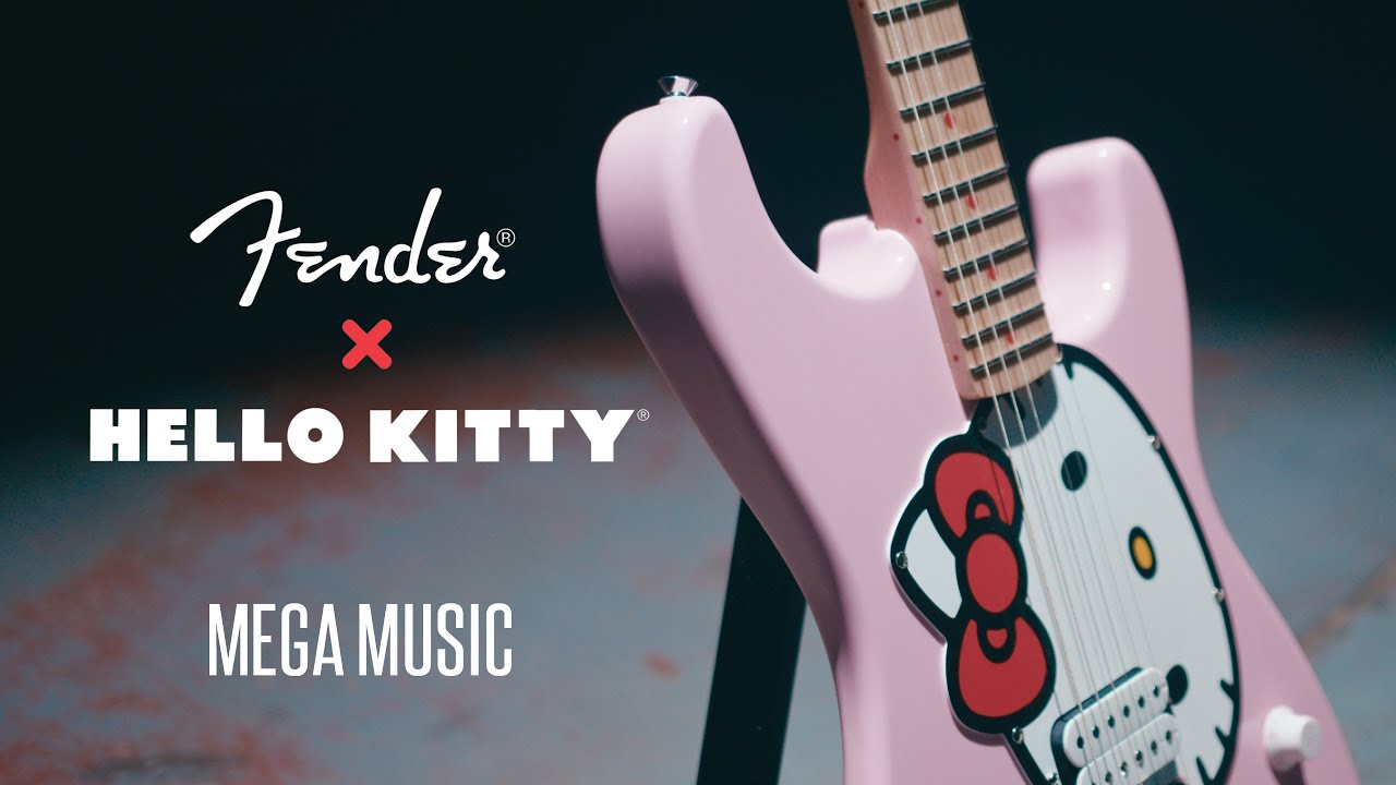 Introducing the Limited-Edition Hello Kitty® x Fender Stratocaster