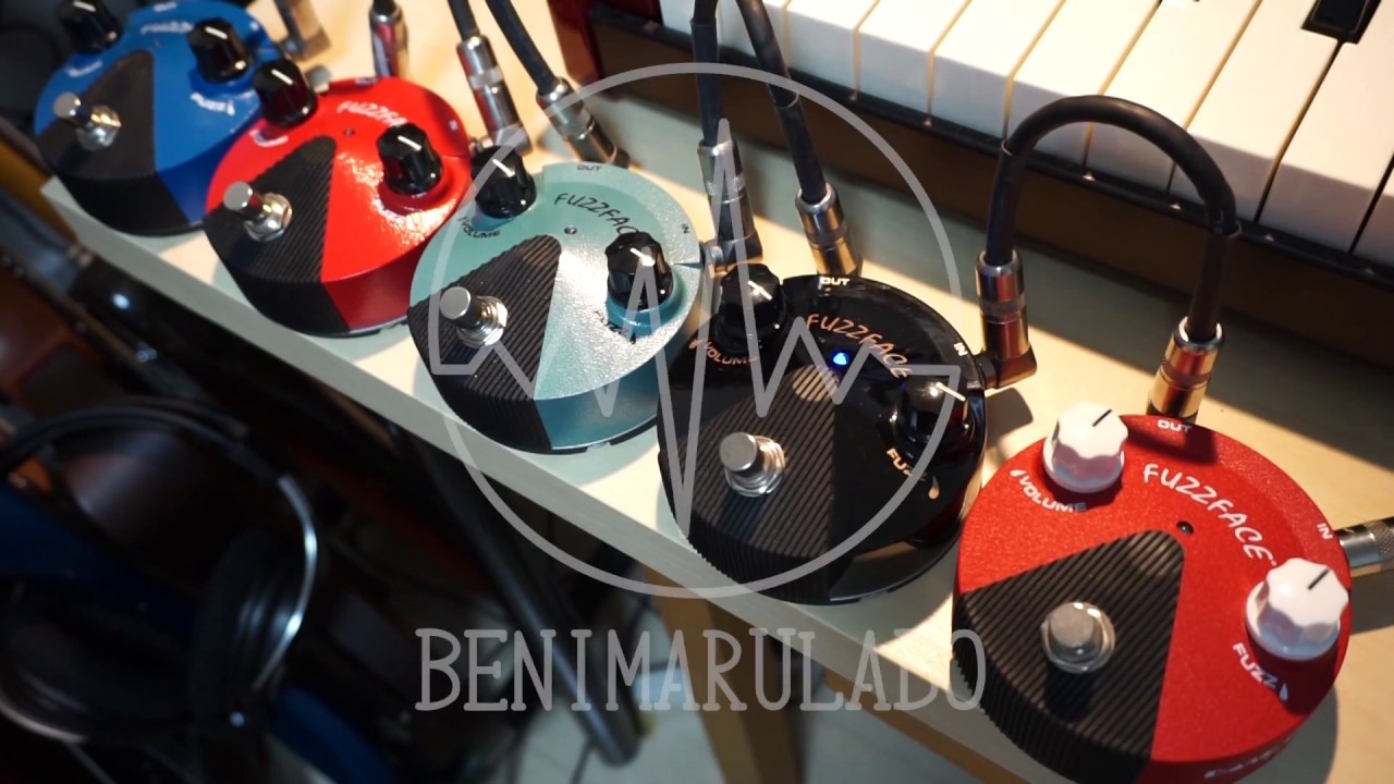 Fuzz Face Miniシリーズ5機種を徹底比較！ - YouTube