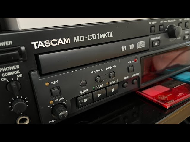 Tascam MD-CD1 mk3 Professional Minidisc Combo Player/Recorder