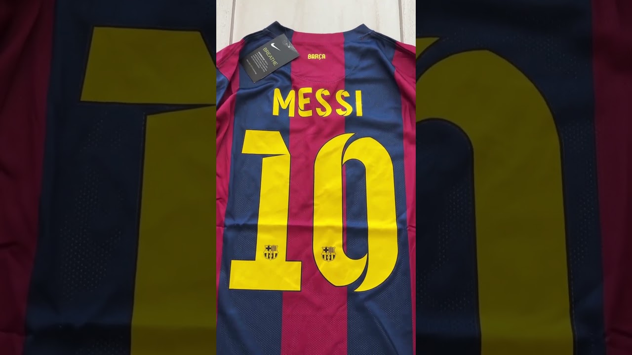 Messi 10 FC Barcelona Nike 2015 Final Berlin Champions League
