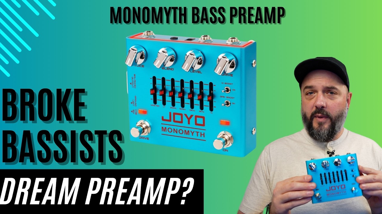 Why does this $80 Bass Preamp sound so INSANE! Joyo Monomyth