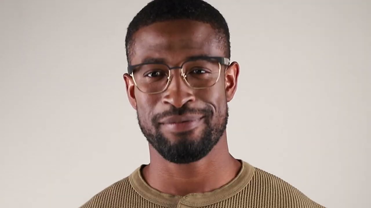 Versace VE1264 1436 Matte Black/Gold Eyeglasses | SmartBuyGlasses US