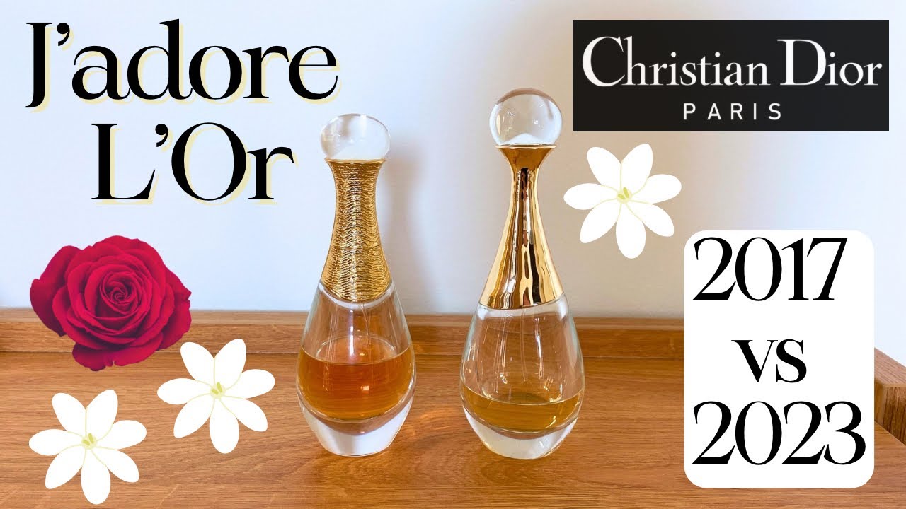 Dior J'ADORE L'OR (2023) Full Review & Comparison with J'ADORE L