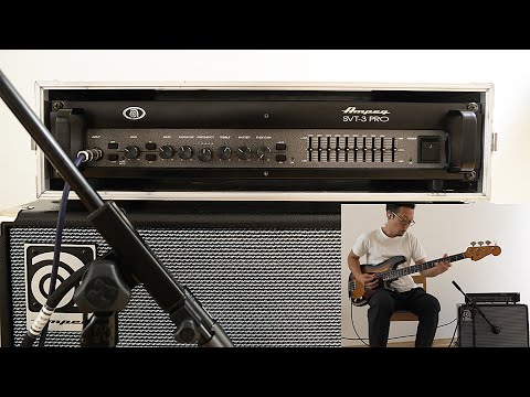 Ampeg SVT-3PRO 世界基準の定番ベース・ヘッドを川崎哲平がレビュー
