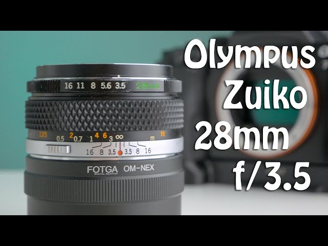 Olympus G.Zuiko 28mm f/3.5 lens review (on a Sony A7) - YouTube
