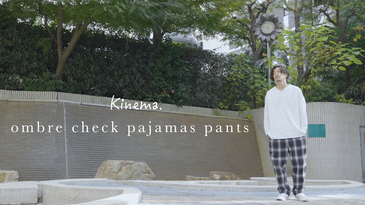 kinema] My favorite ombre check [How to wear it] - YouTube