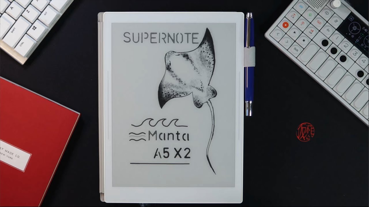 Paper is Obsolete - The Supernote Manta - YouTube