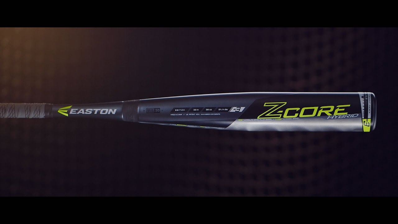 Easton - Z-Core Series Baseball Bats Tech Video (2017) - YouTube