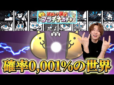 Aiming for the 0.001% miracle! Daiki spins the ultra-rare platinum