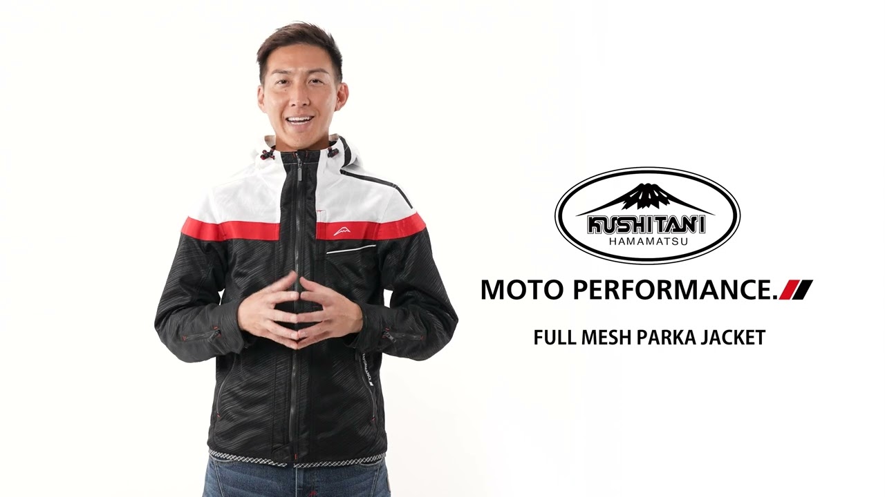 K-2422 フルメッシュパーカージャケット | FULL MESH PARKA JACKET