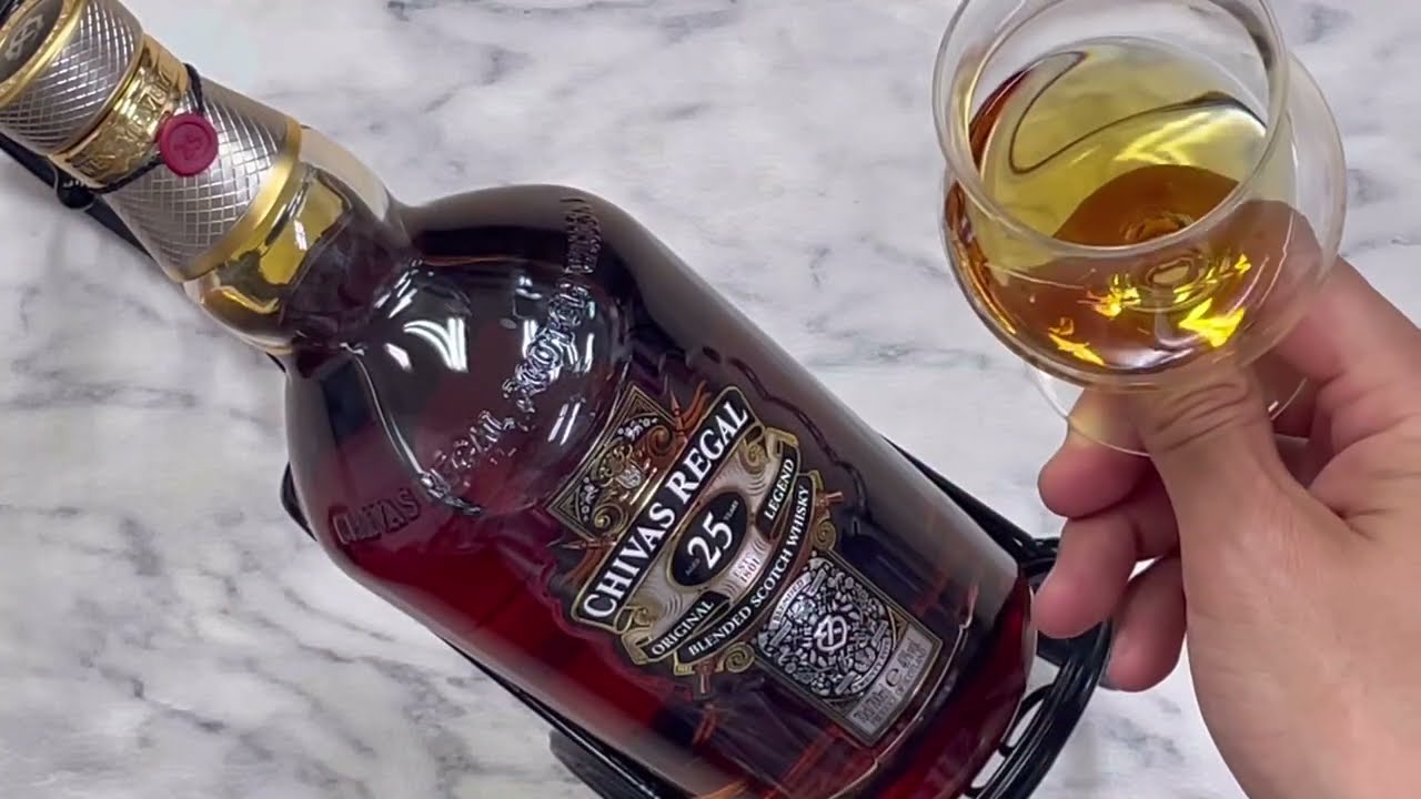 シーバスリーガル 25年 ブレンデッドスコッチ レビュー動画/味/比較